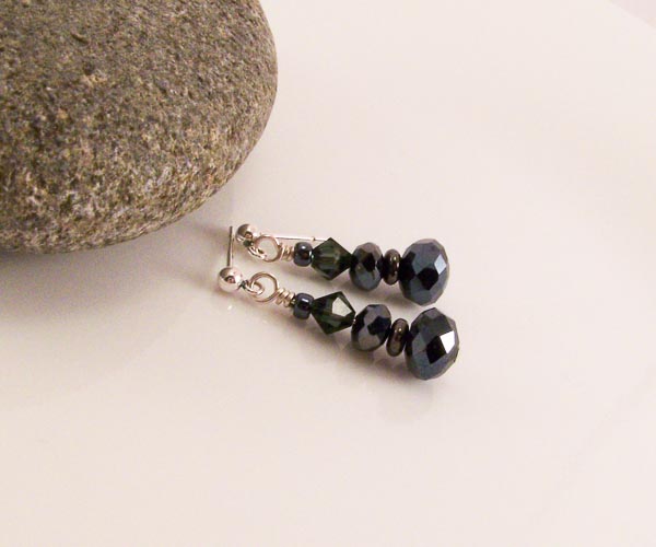 Prom, Featuring Swarovski and Pressed Fire Crystal, Sterling